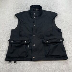 Sydney Oilskin Clothing Co. Vest Men's Size Small Button Up Full Zip FLAW